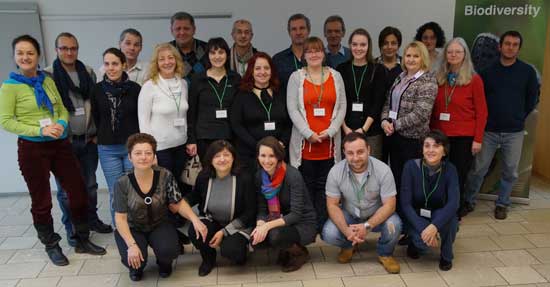 Foto der Teilnehmer vom ELENA-Auftakttreffen.