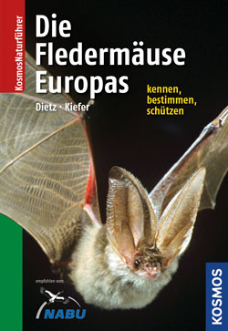 Titelbild des Buches "Die Fledermäuse Europas"