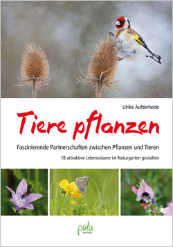 Das Titelbild ist aufgeteilt in verschiedene Fotos von Pflanzen und einem Vogel.