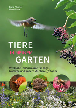 Das Titelbild zeigt Fotos einzelner Gartenbewohner.