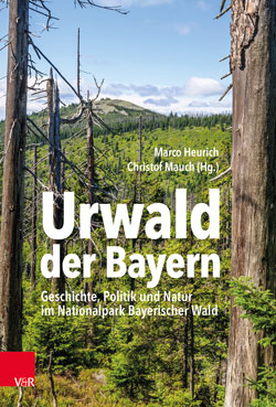 Das Titelbild zeigt einen jungen Wald von Fichten zwischen alten abgestorbenen Bäumen.