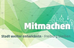 Logo zum Projekt „Stadt weiter entwickeln – Freiburg bleiben“.