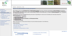 Internetseite des Fachinformationssystem zur FFH-Verträglichkeitsprüfung.