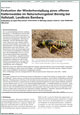 internal link to the full text-pdf: Weber Sandy habitats