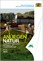 Titelblatt Anliegen Natur 45/1