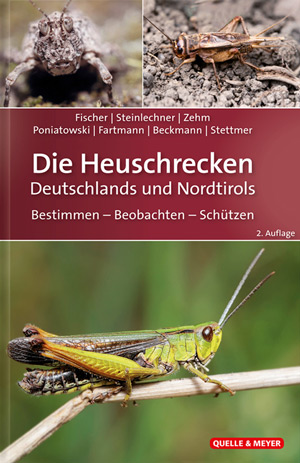 Titelbild des Heuschreckenbuchs.