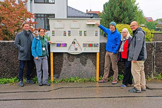 Fort he realization oft he information board, ANL, biosphere Berchtesgaden and the Rottmayr secondary school worked hand in hand: Peter Loreth, Elisabeth Brandstetter, Hans Bresina, Ute Künkele, Wolfram Adelmann.