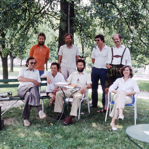 Gruppenfoto der Teilnehmer an der Klausur.