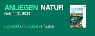Titelseite von ANLiegen Natur 44/1
