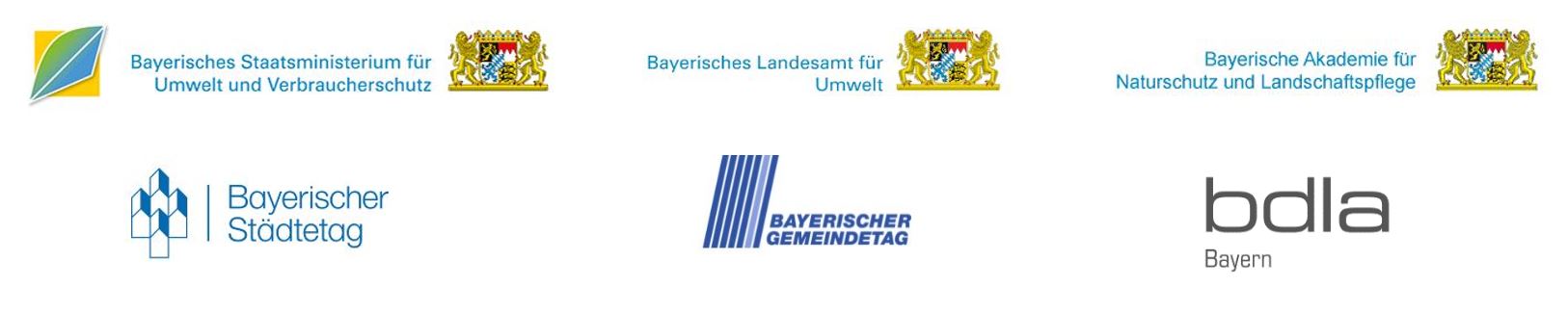 Logos der finanzierenden Einrichtungen.