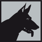 Icon eines Wolfs