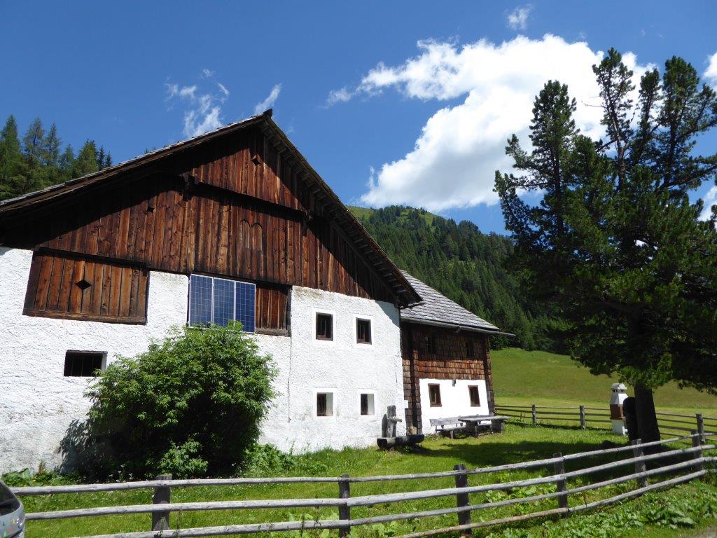 Blick auf die Sepplalm im Naturpark Riedingtal.