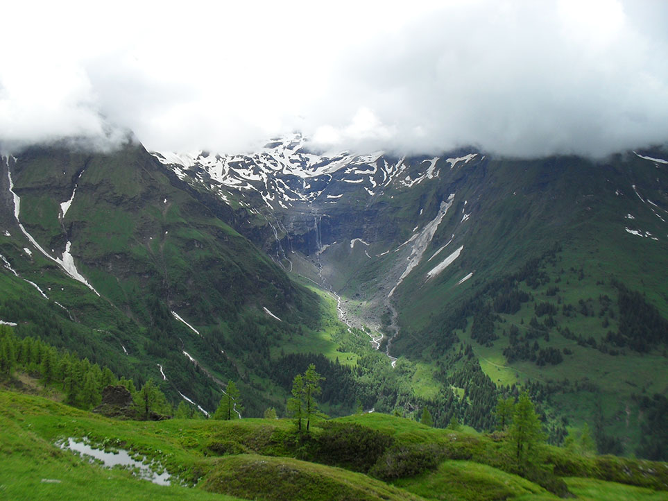 Die Forschungsstation im Dr. Wilfried Haslauer Haus an der Glockner Hochalpenstraße.