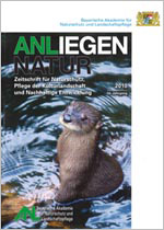 Titelblatt Anliegen Natur 34 (Fischotter)