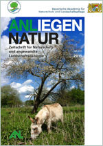 Grundlage Titelblatt Anliegen Natur 37/1