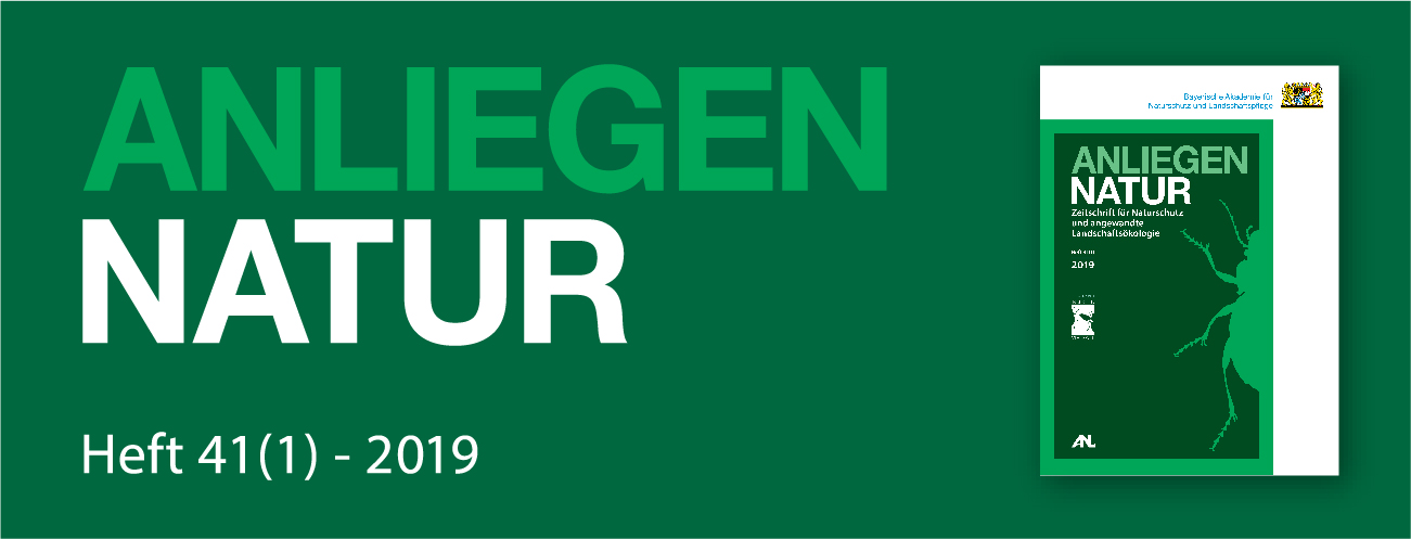 Titelseite von ANLiegen Natur 41/1
