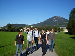 Fachexkursion des Symposiums im Salzburger Südraum (Photo Annette Voigt)